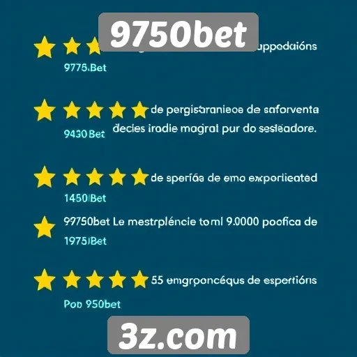 Avaliações de usuários destacam experiência no 9750bet